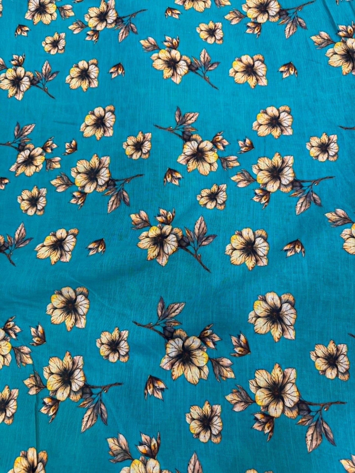 Light Blue-Green Khaddar | Unstitched Dress Fabric