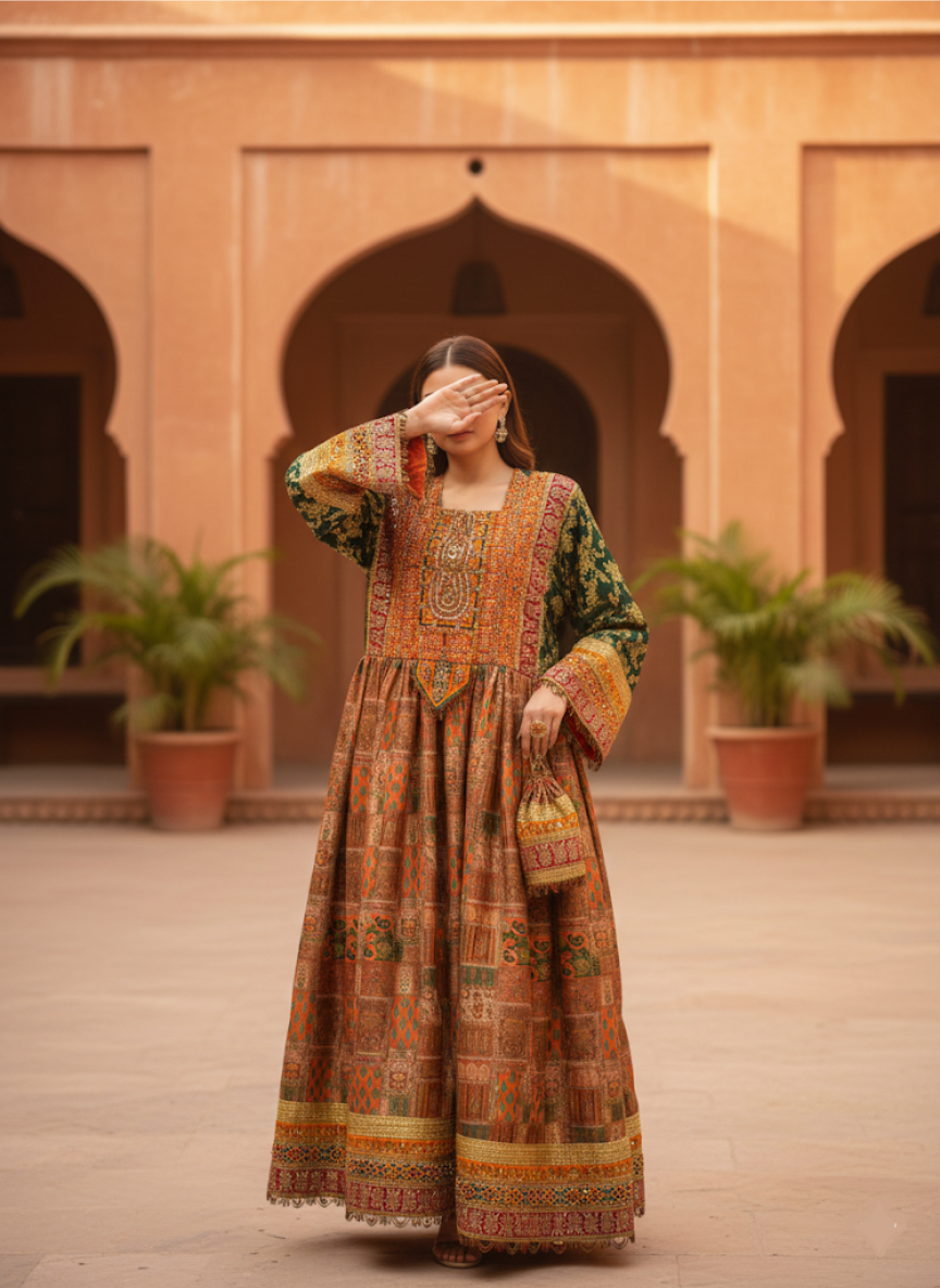 Pashtoon Kochai Kameez Only Made To Order