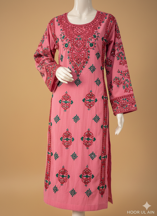 Balochi Embroidered Unstitched Suit